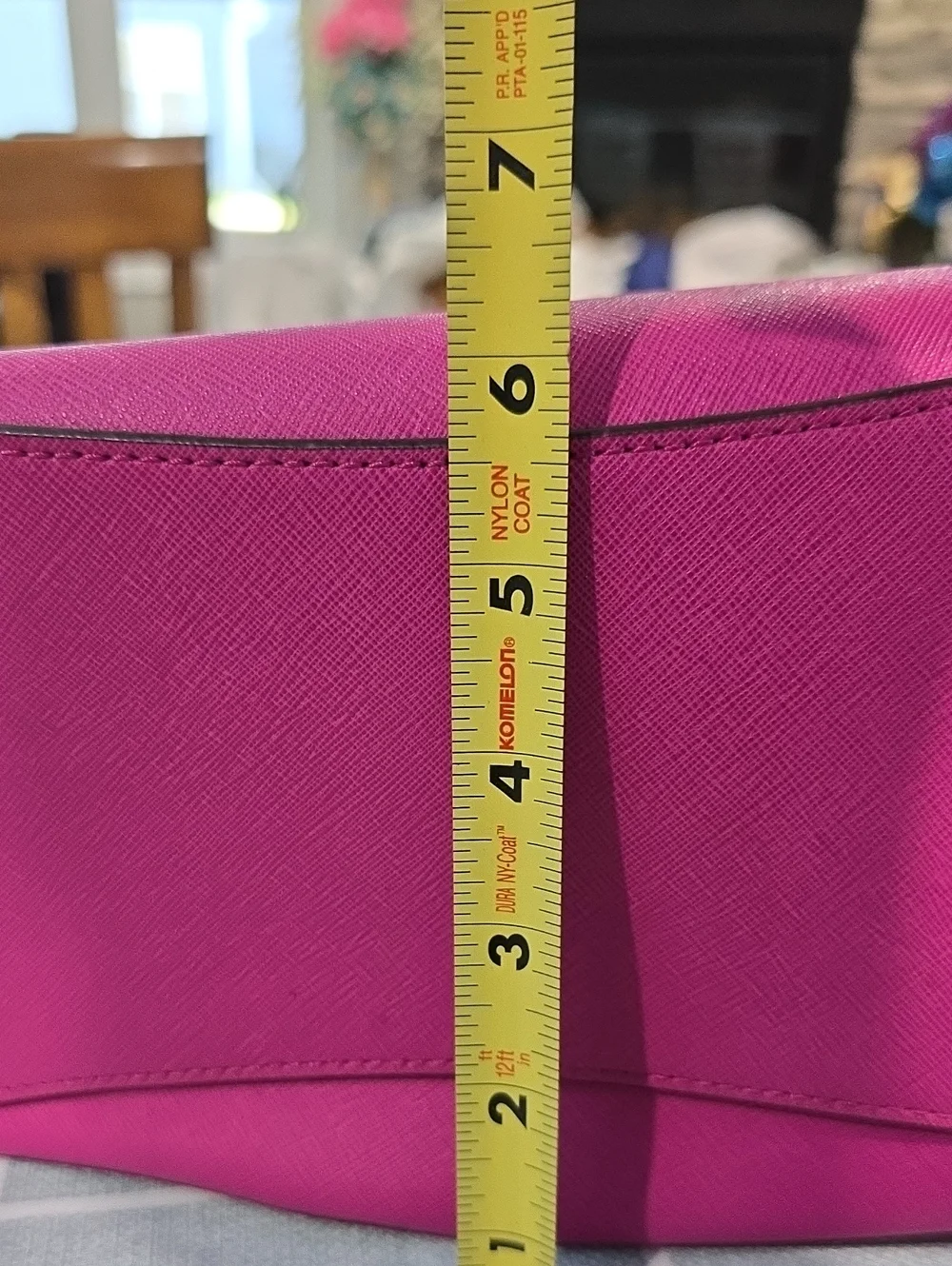 MICHAEL KORS Hot Pink Patent & Leather Tote